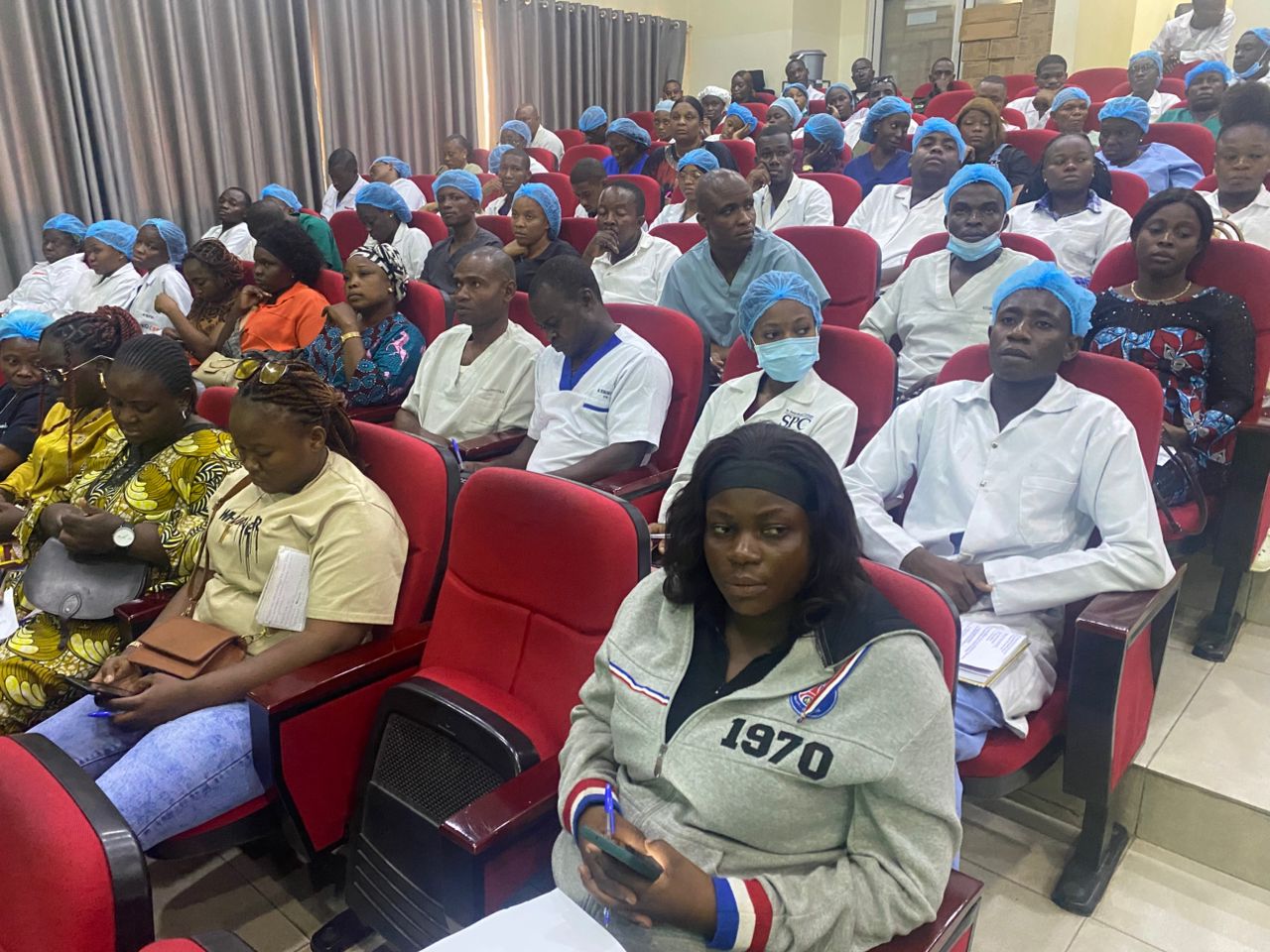 Formation médicale au camp Tshatshi